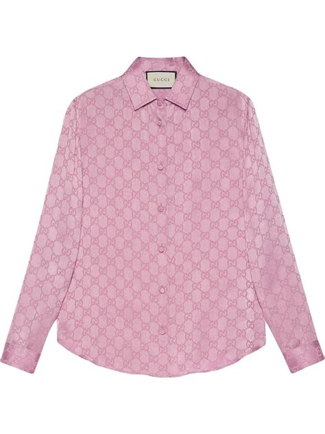 gucci pink dress shirt